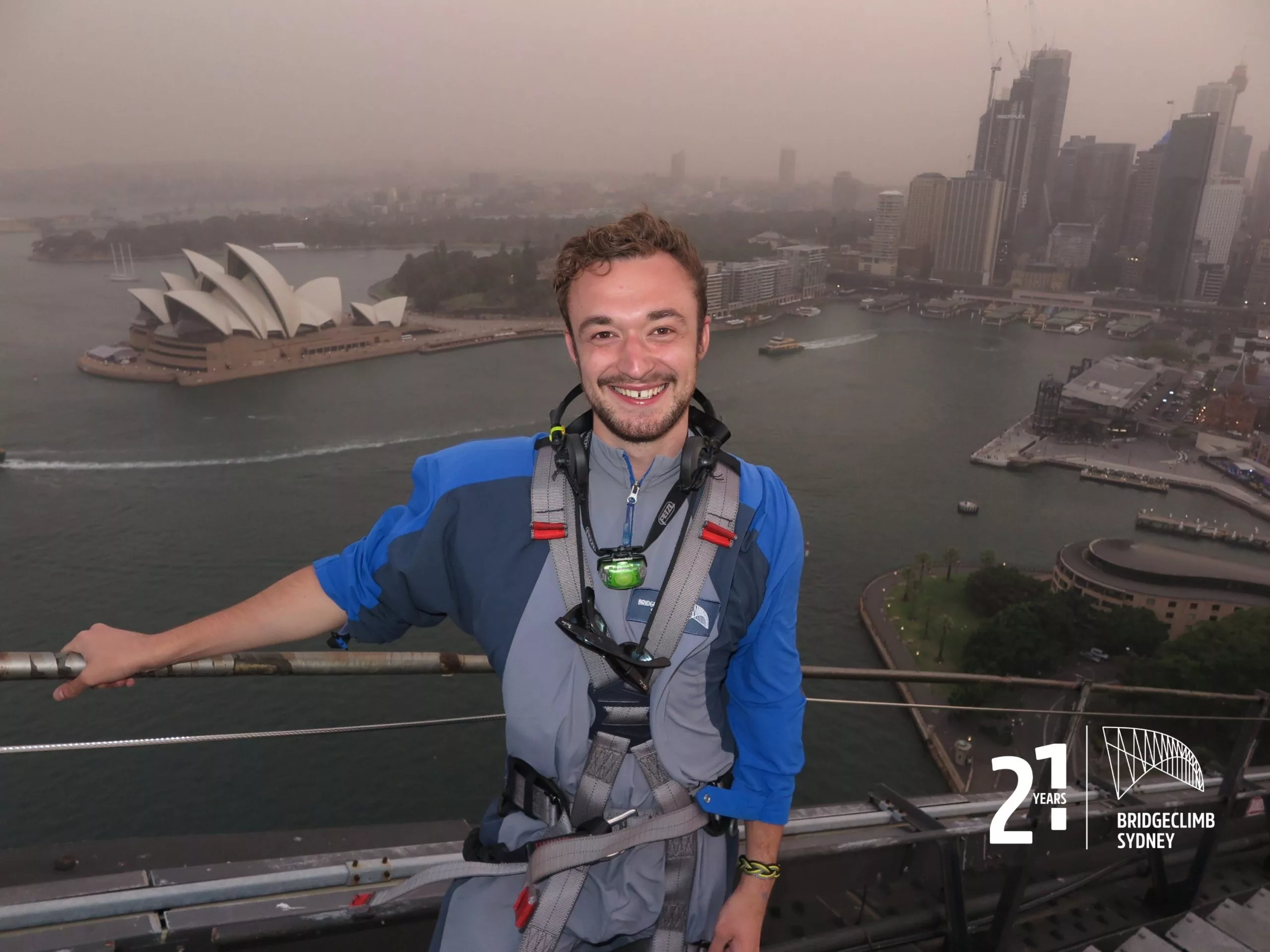 Sydney Harbour Bridge Climb 1 on Brads Backpack Travel Blog Brads Backpack Travel Blog - Sydney, Australia Harbour Bridge Climb