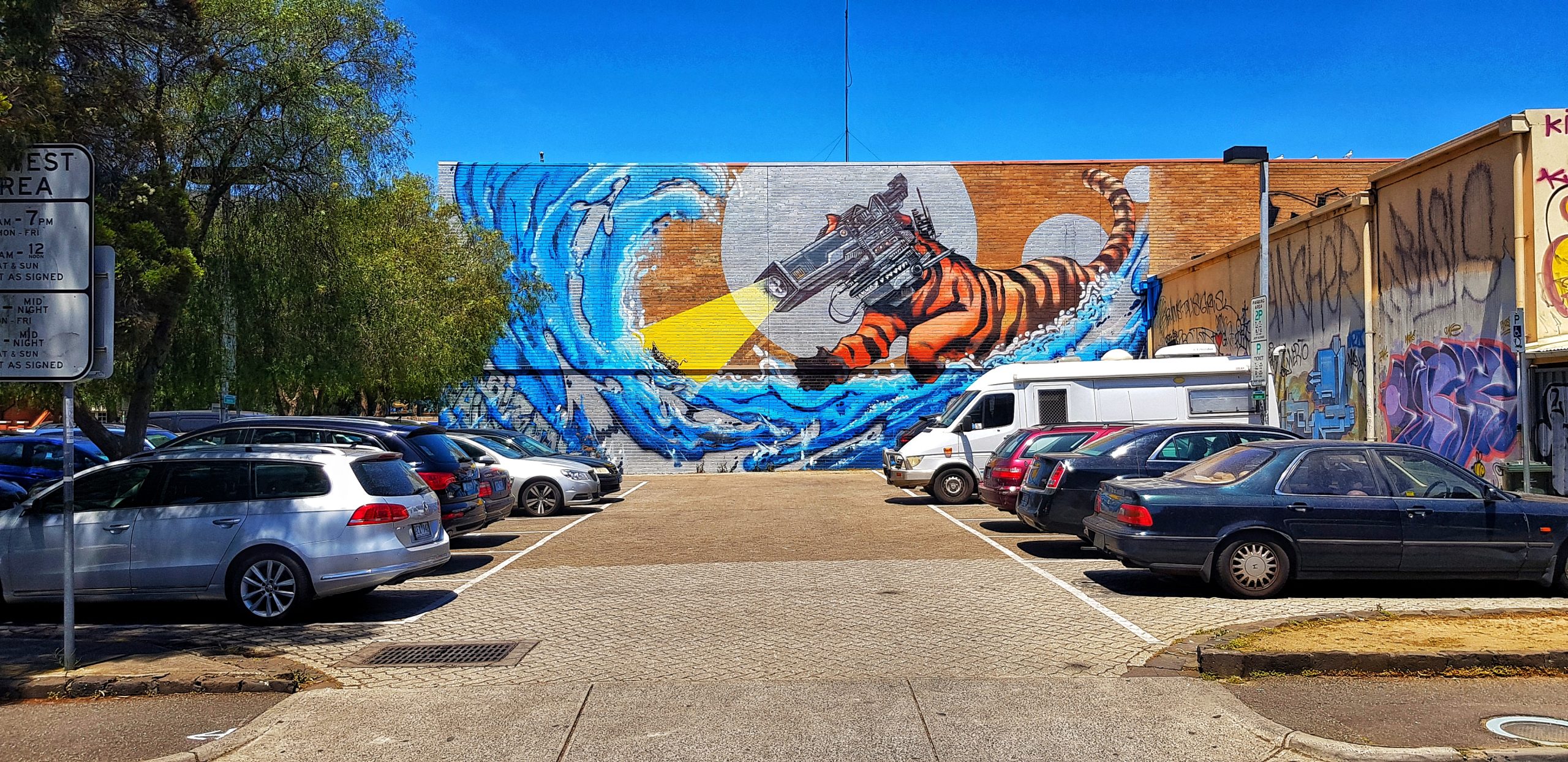 Street art in Melbourne Australia