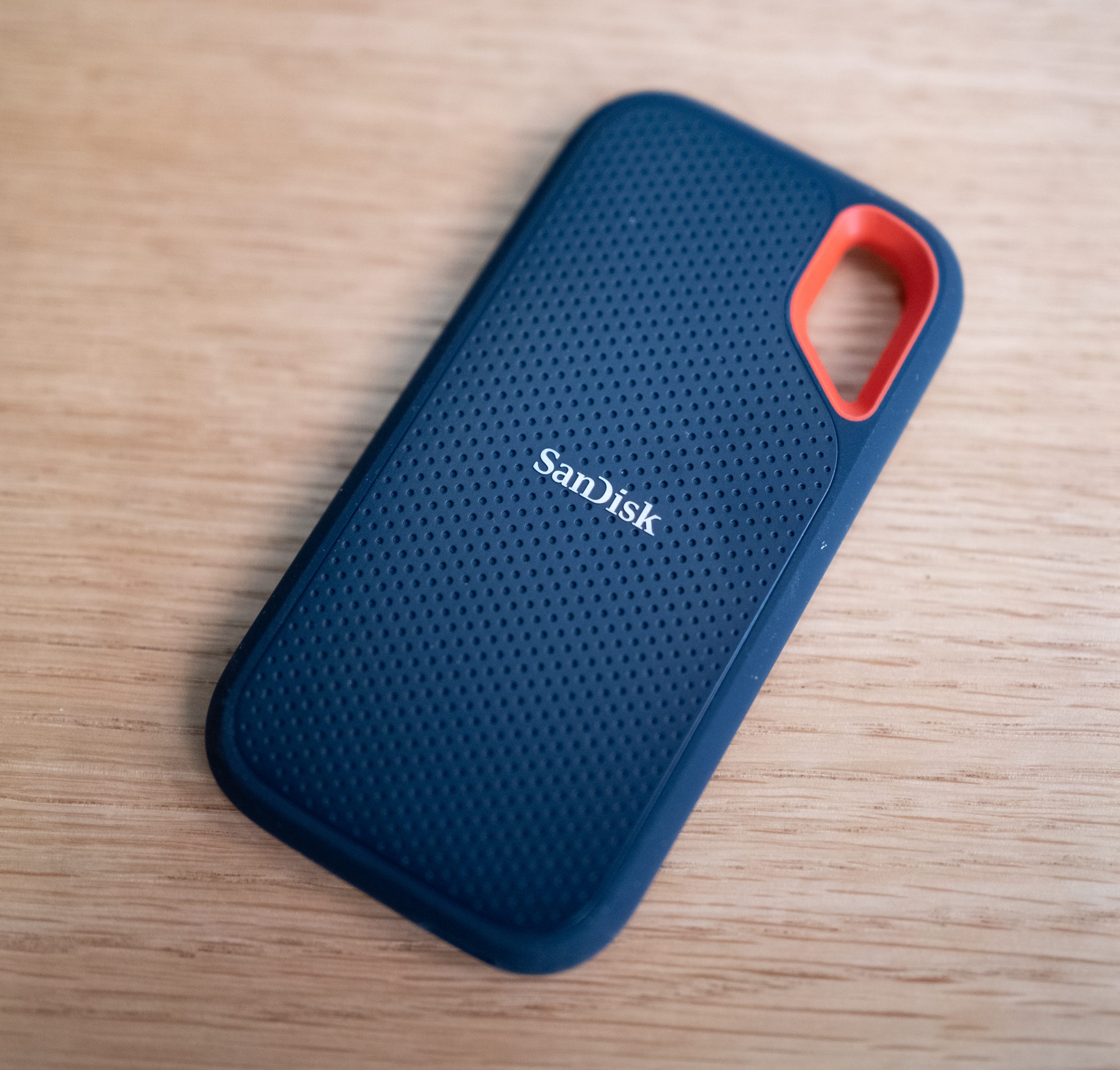 read of review of the portable sandisk ssd