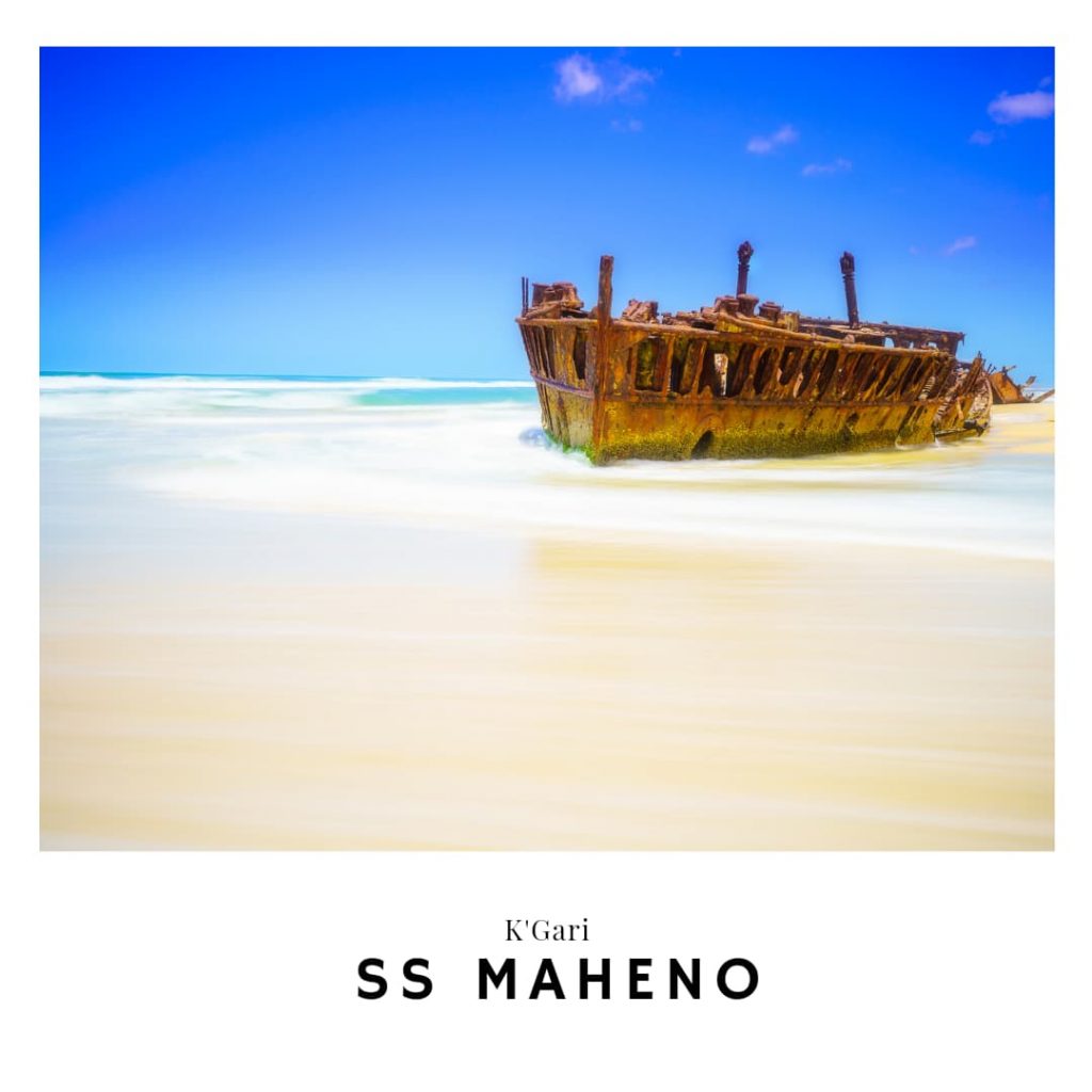 SS Maheno Link Link to SS Maheno in K'Gari East Coast Australia