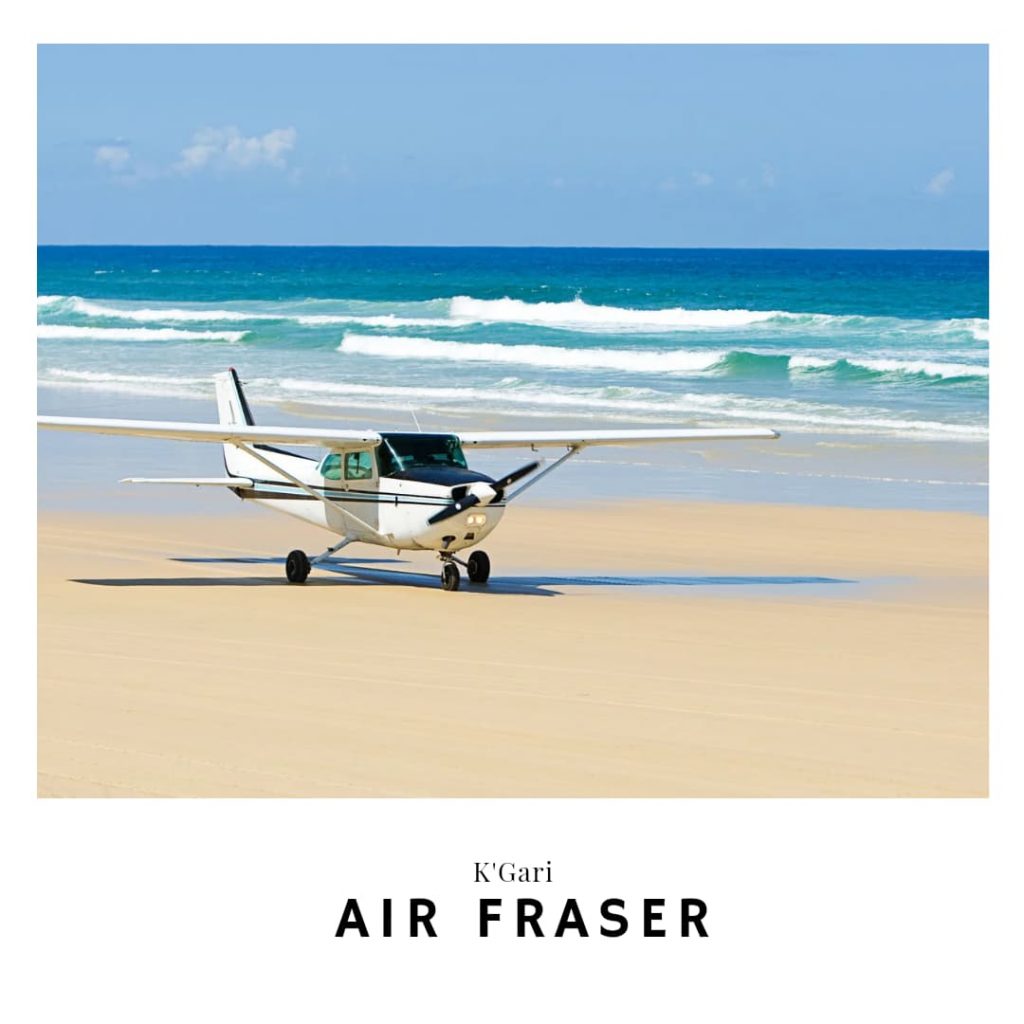 Air Fraser Link Link to Air Fraser on K'Gari East Coast Australia
