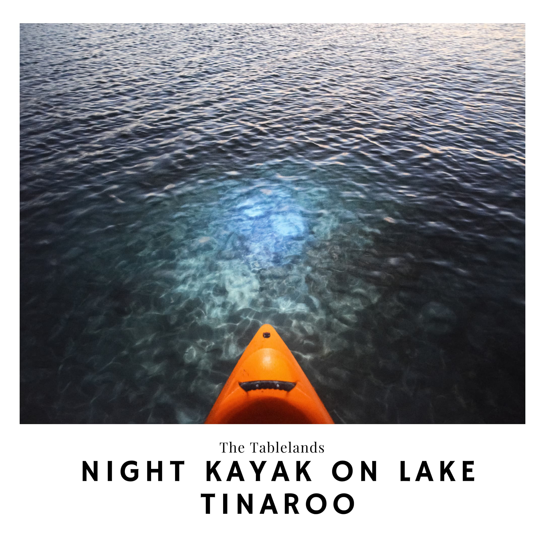 Link to the Night Kayak on Lake Tinaroo