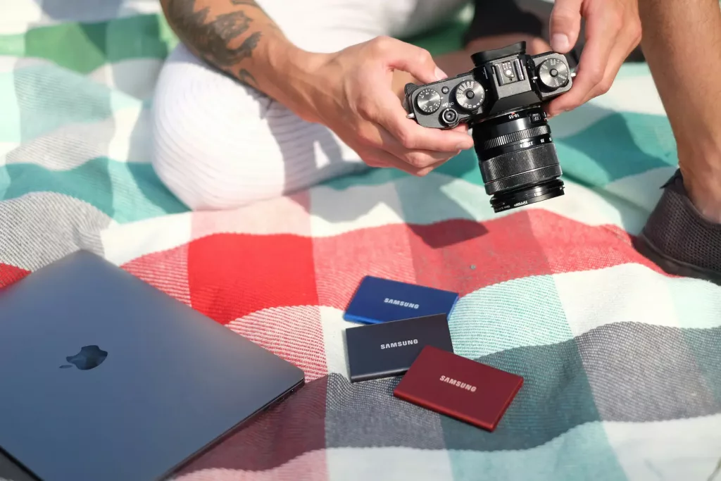 Samsung T7 SSD Colour Options