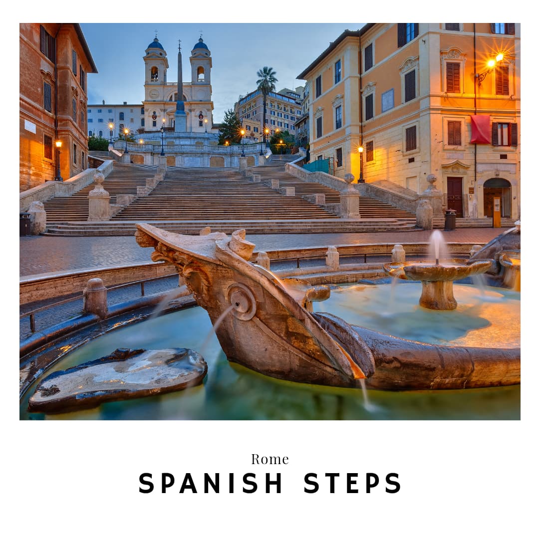 Link to Spanish Steps in Rome Italy Travel Guide