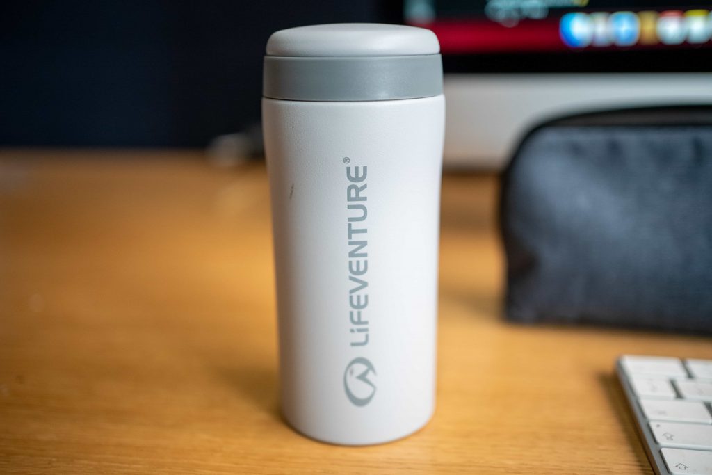 Lifeventure Thermal Mug Lifeventure Thermal Mug on desk review