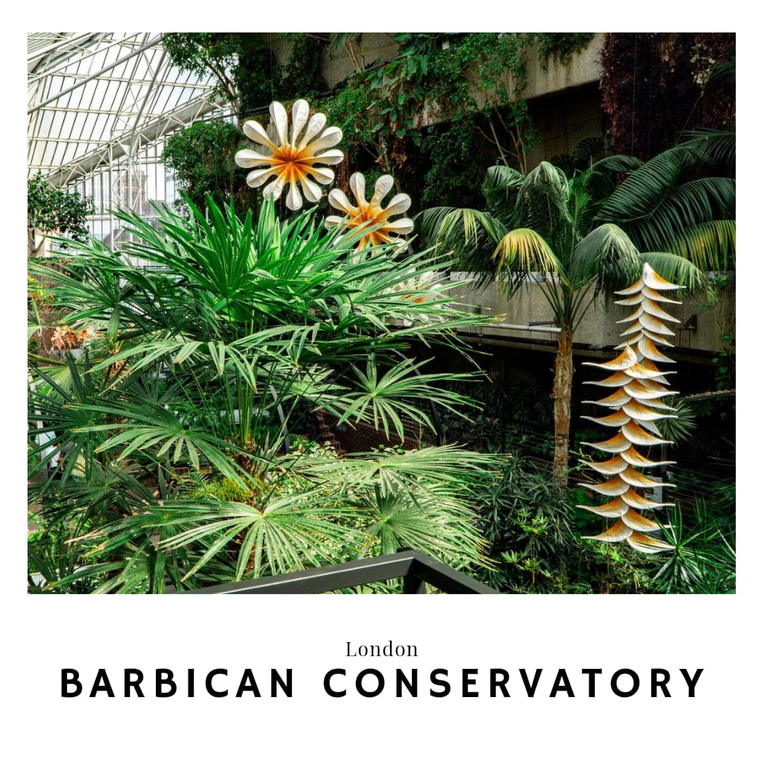 Link to the barbican conservatory travel guide in London England UK Europe City 
