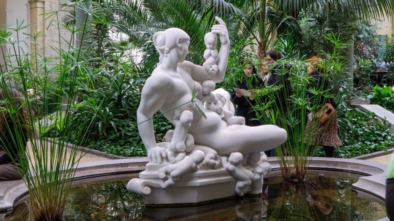 The Winter Garden Art sculpture Denmark Copenhagen Glyptotek Travel Guides