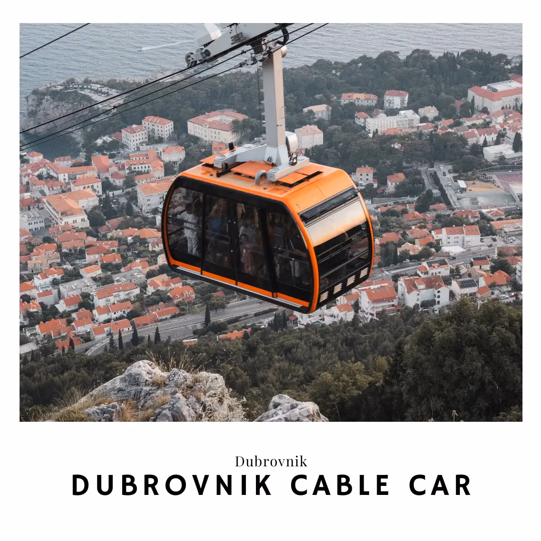 Link to the Dubrovnik Cable Car and Panorama Bar Guide