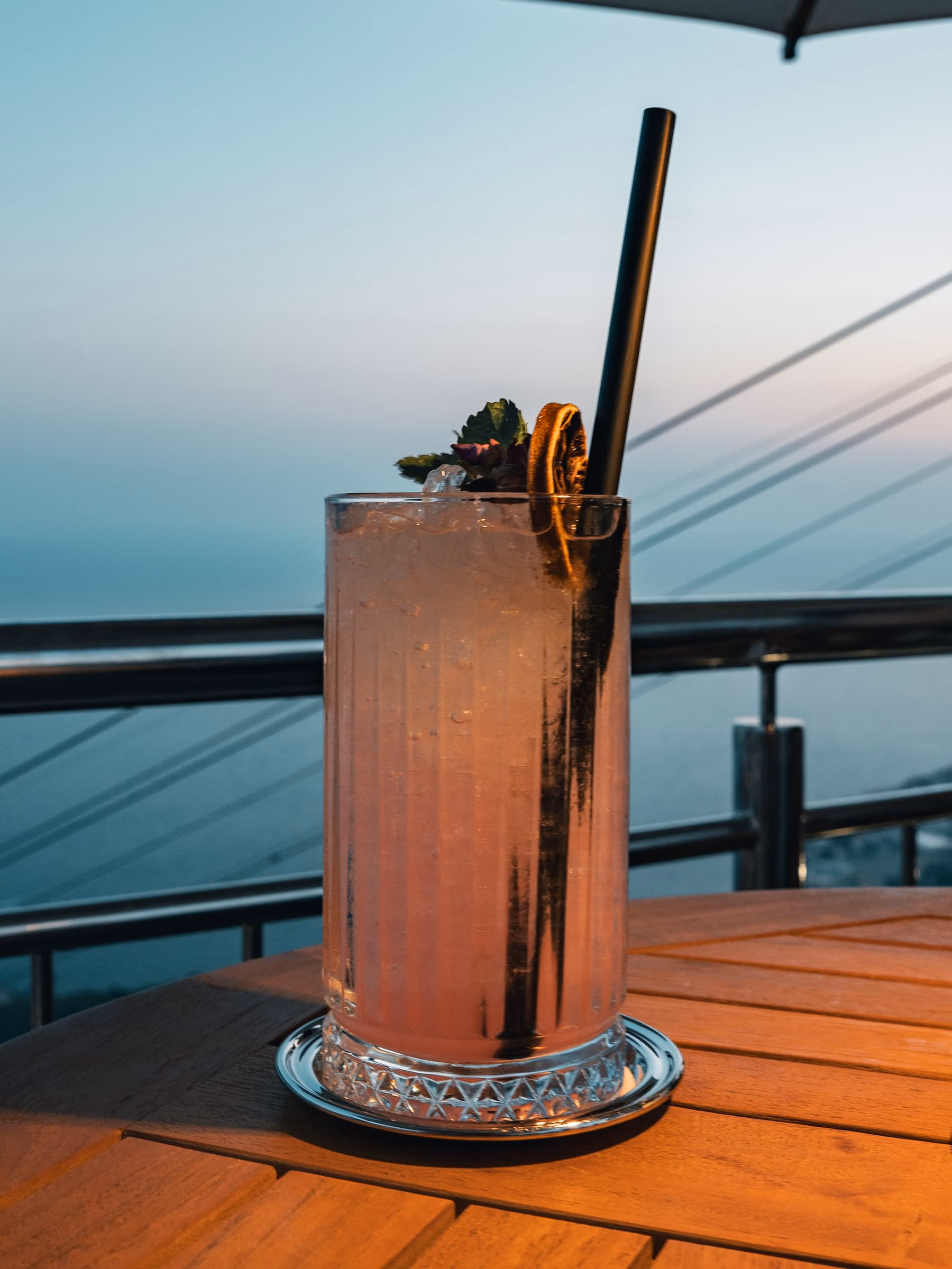 Dubrovnik Syd Mountain Panorama Bar Sunrise Cocktail