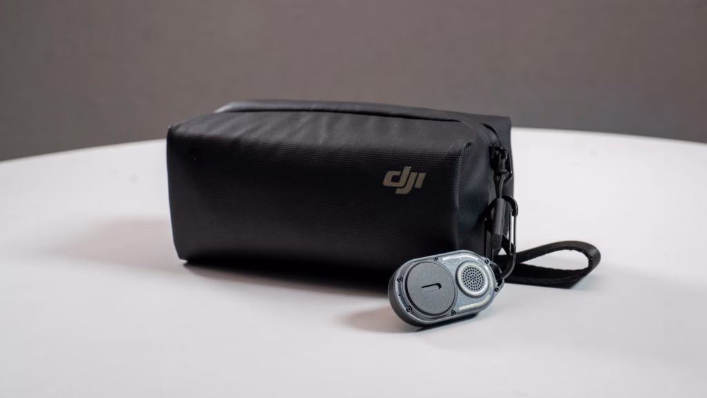 AirNotch Pro Dual-1 Rolling Square AirNotch Pro Dual attached to DJI Pocket Osmo 3 case