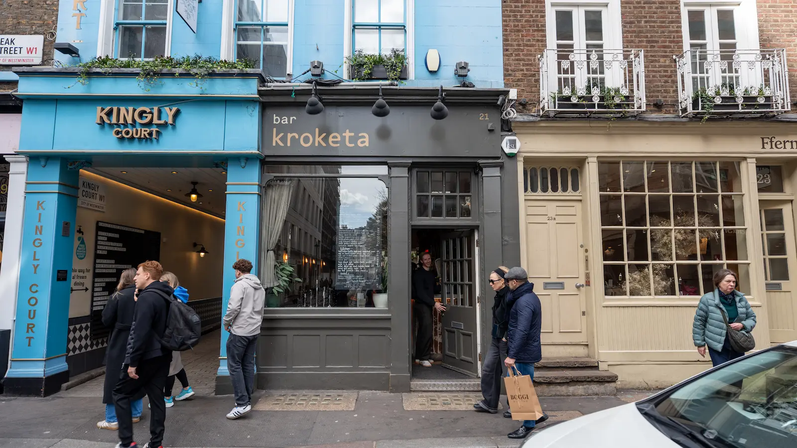 Kroketa Spanish Tapas restaraunt on Soho Food Tour