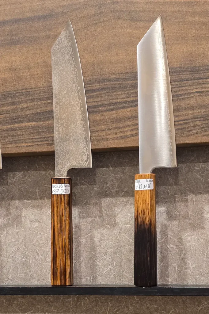 Japanese Knives 2x3 knife sharpening workshop Kyoto Japanese cooking knives