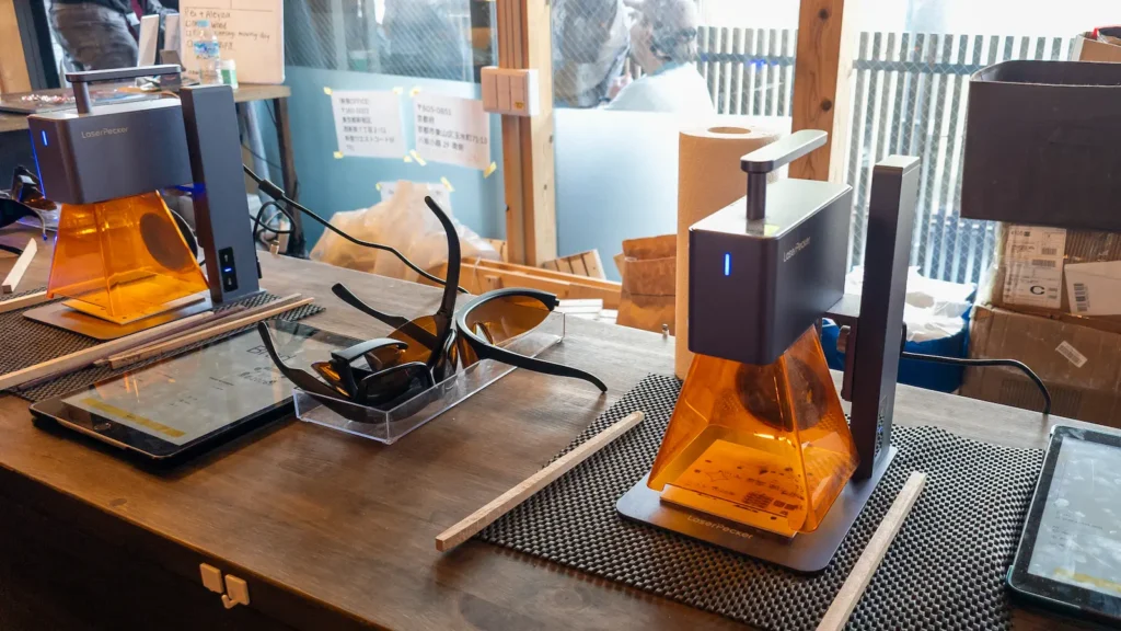 Laser Engraver 16x9 Chopstick Making Workshop Laser engraver
